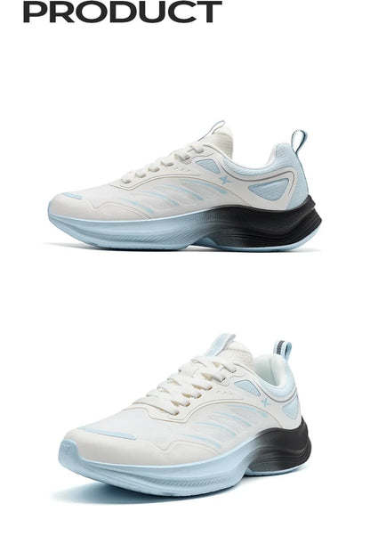 Xtep Running Shoes For Men 2024 Autumn Comfortable Cushioning Lightweight Wear-Resistant Soft Stability Sneakers  876319110085