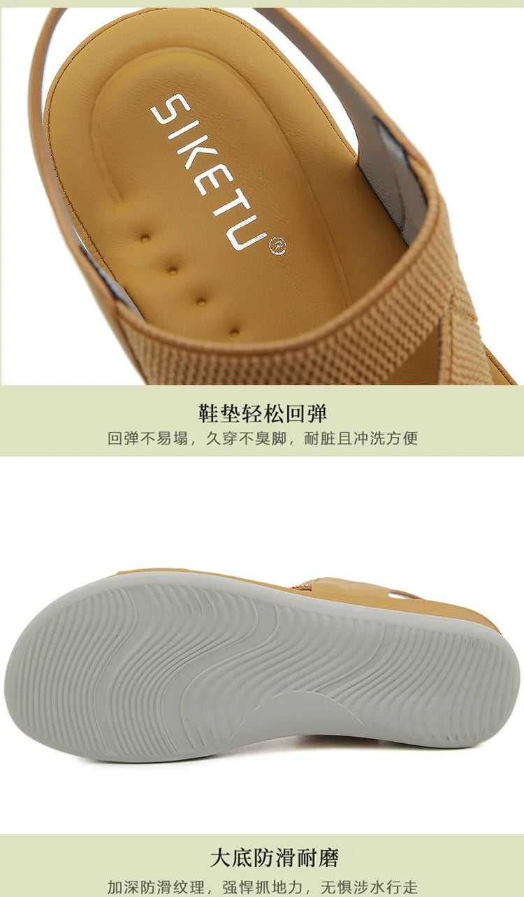 Sports Sandals for Women's 2026 Summer New Casual Sandal for Womens Large Thick Bottom Beach Sandals Platform Shoes Women