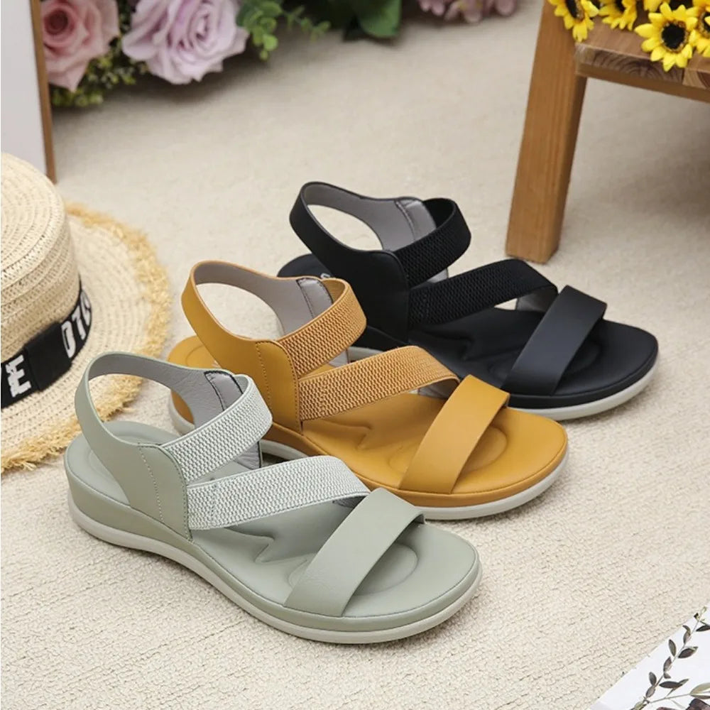 Sports Sandals for Women's 2026 Summer New Casual Sandal for Womens Large Thick Bottom Beach Sandals Platform Shoes Women
