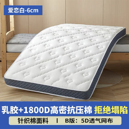 sponge latex filling Mattress Floor mat Foldable Slow rebound Tatami Mattresses thickness 4/7cm King Twin Queen Size