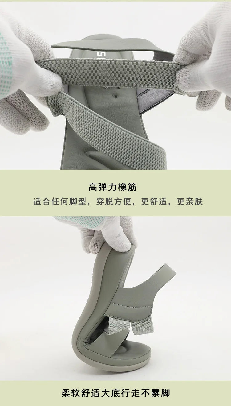 Sports Sandals for Women's 2026 Summer New Casual Sandal for Womens Large Thick Bottom Beach Sandals Platform Shoes Women