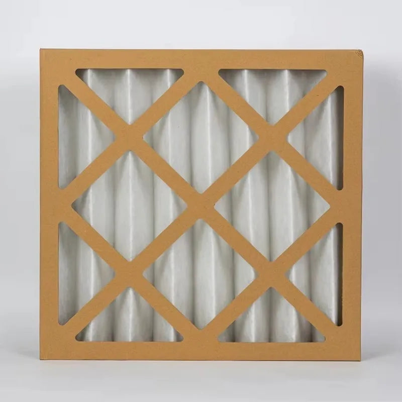 Paper frame panel G4 household air conditioner pre-filter AC air filter HVAC furnace filter cartridge 20x20x1