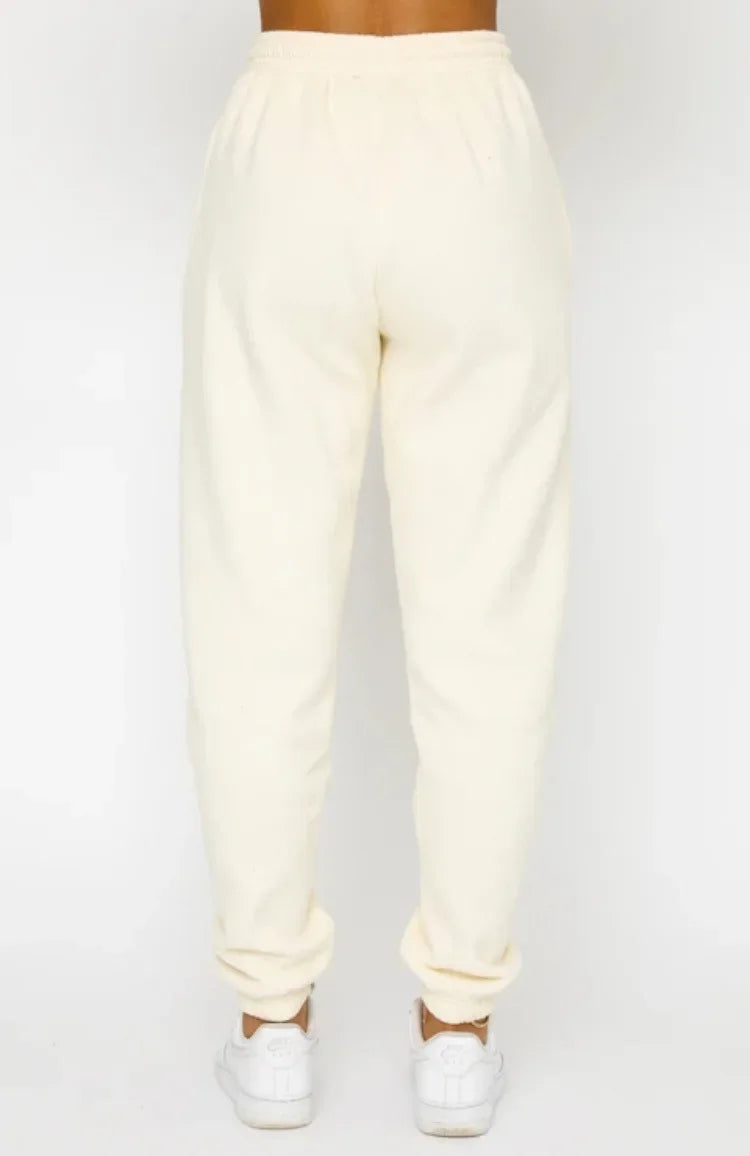 Fashionable Casual Long Sleeve Sweatshirtsuit Women's Clothing Round Neck Pullover Trousers Solid Color Autumn Winter Collection