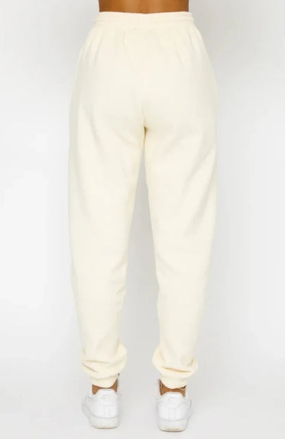 Fashionable Casual Long Sleeve Sweatshirtsuit Women's Clothing Round Neck Pullover Trousers Solid Color Autumn Winter Collection