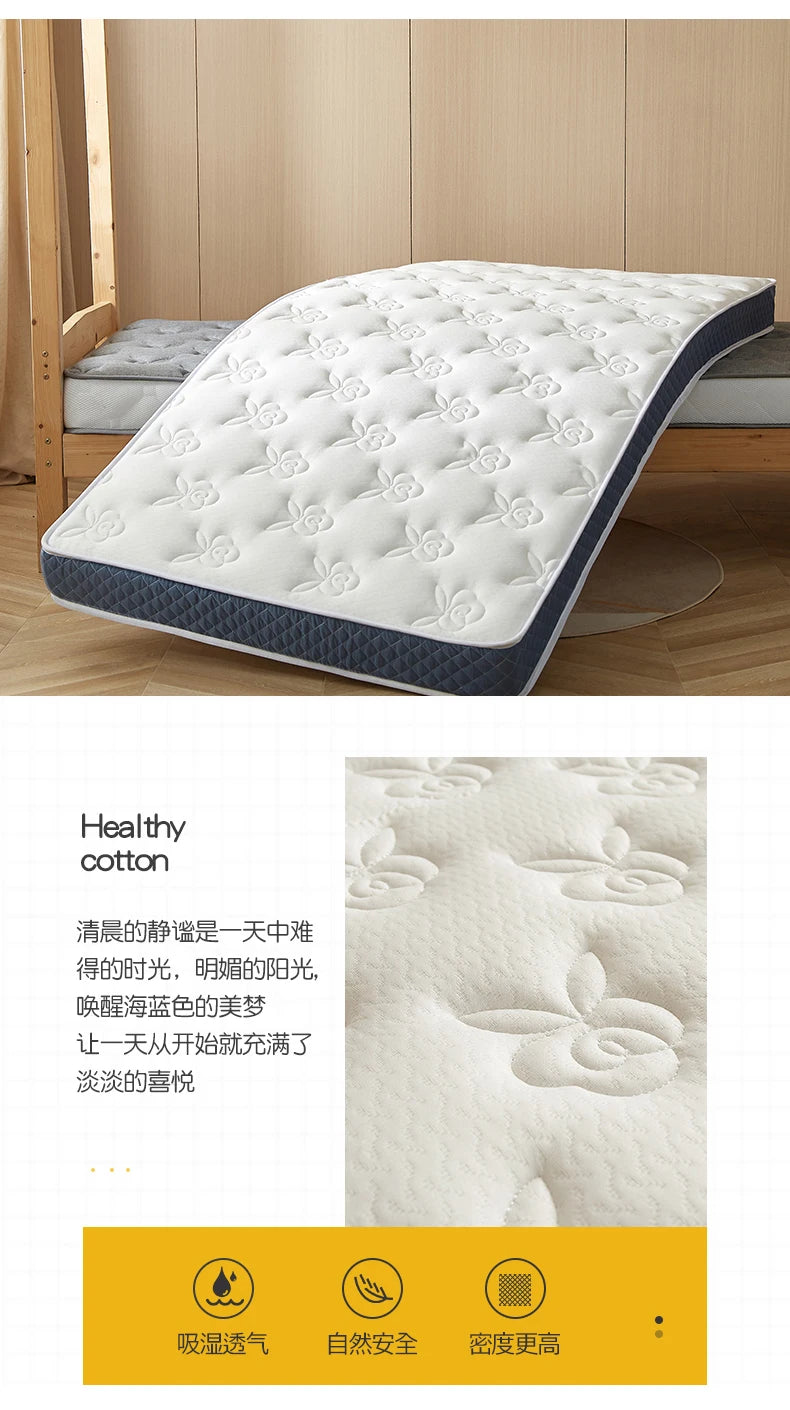 sponge latex filling Mattress Floor mat Foldable Slow rebound Tatami Mattresses thickness 4/7cm King Twin Queen Size