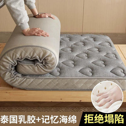 Latex mattress cover floor sleeping mat Student dormitory single tatami children's padded mattress