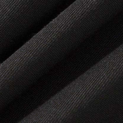 2/4 Pcs Autumn/Winter Men's Black Long sleeved Pants Underwear Set Youth Fitness Running Base Sports Shirt Casual Stretch Pants