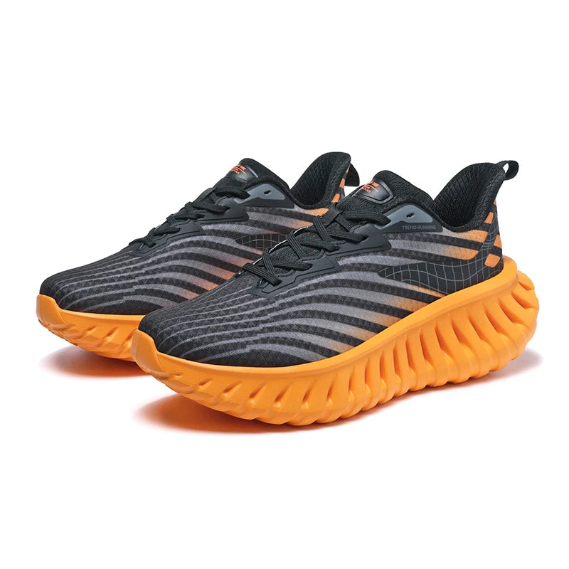 High-quality Chunky Running Shoes Women Men Light Comfy Outdoor Jogging Summer Mesh Breathable Trekking Shoes Versatile Sneakers