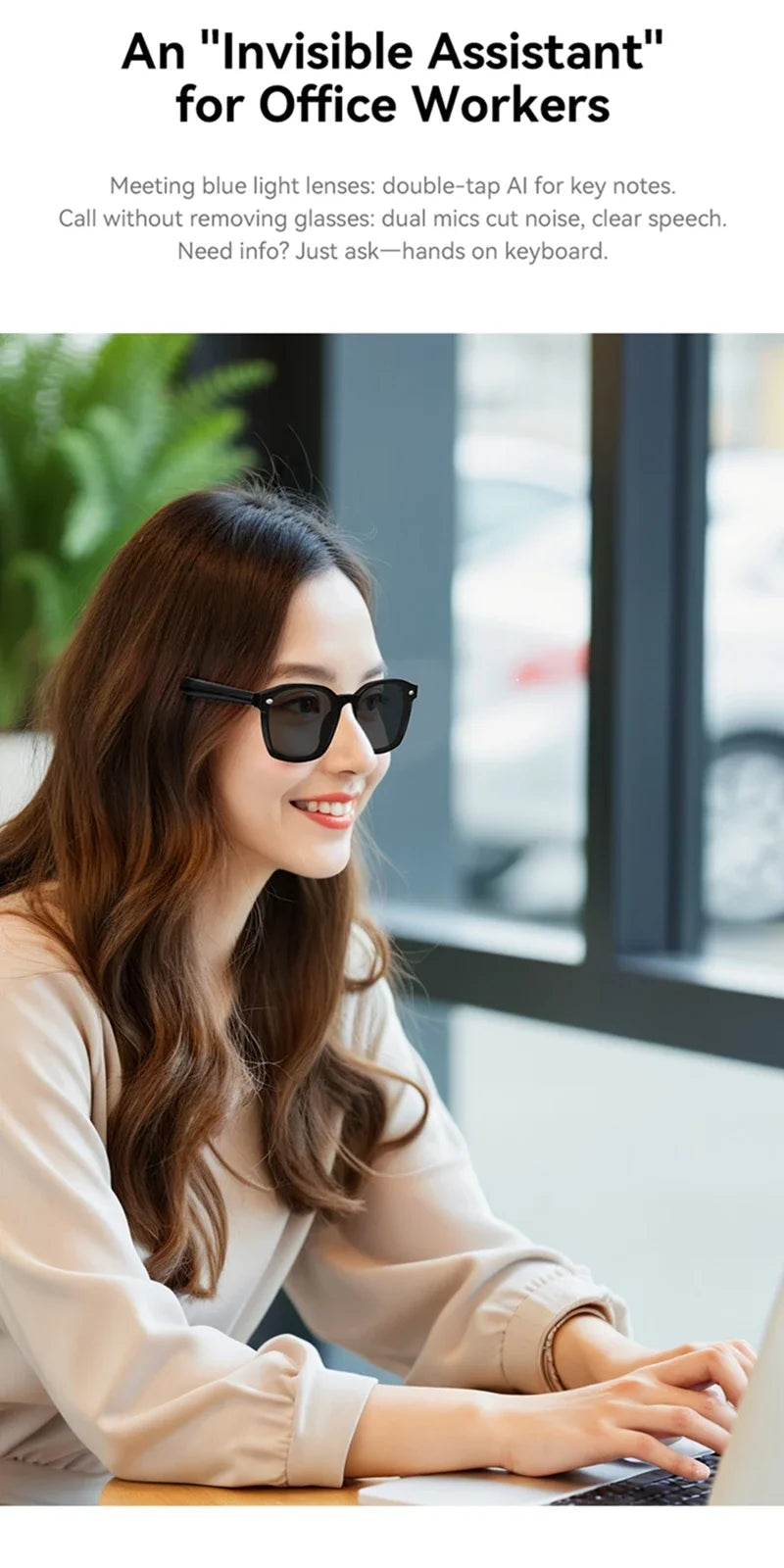 Xiaomi 8K AI Smart Glasses With 100MP Camera Chat GPT Touch Sport Sunglasses Bluetooth Call Video Music Player For Men Women