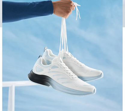 Xtep Running Shoes For Men 2024 Autumn Comfortable Cushioning Lightweight Wear-Resistant Soft Stability Sneakers  876319110085